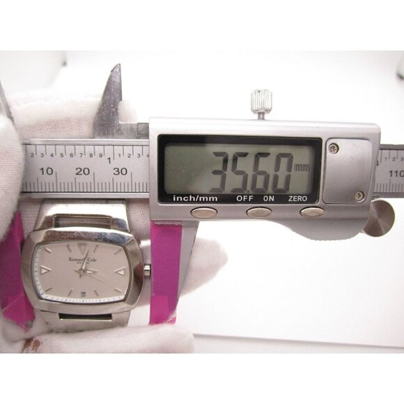 Women Kenneth Cole New York Quartz WR Analog 35mm Dial Causal Watch (F543) - Picture 2 of 10